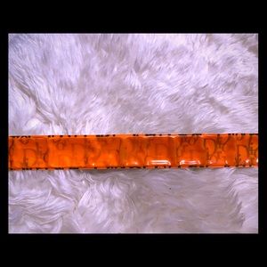 Authentic Dior Vintage Snap Bracelet Orange